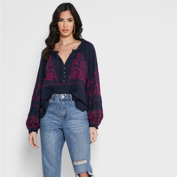 Free people Persuasion V-Neck Top size S - Picture 4 of 8